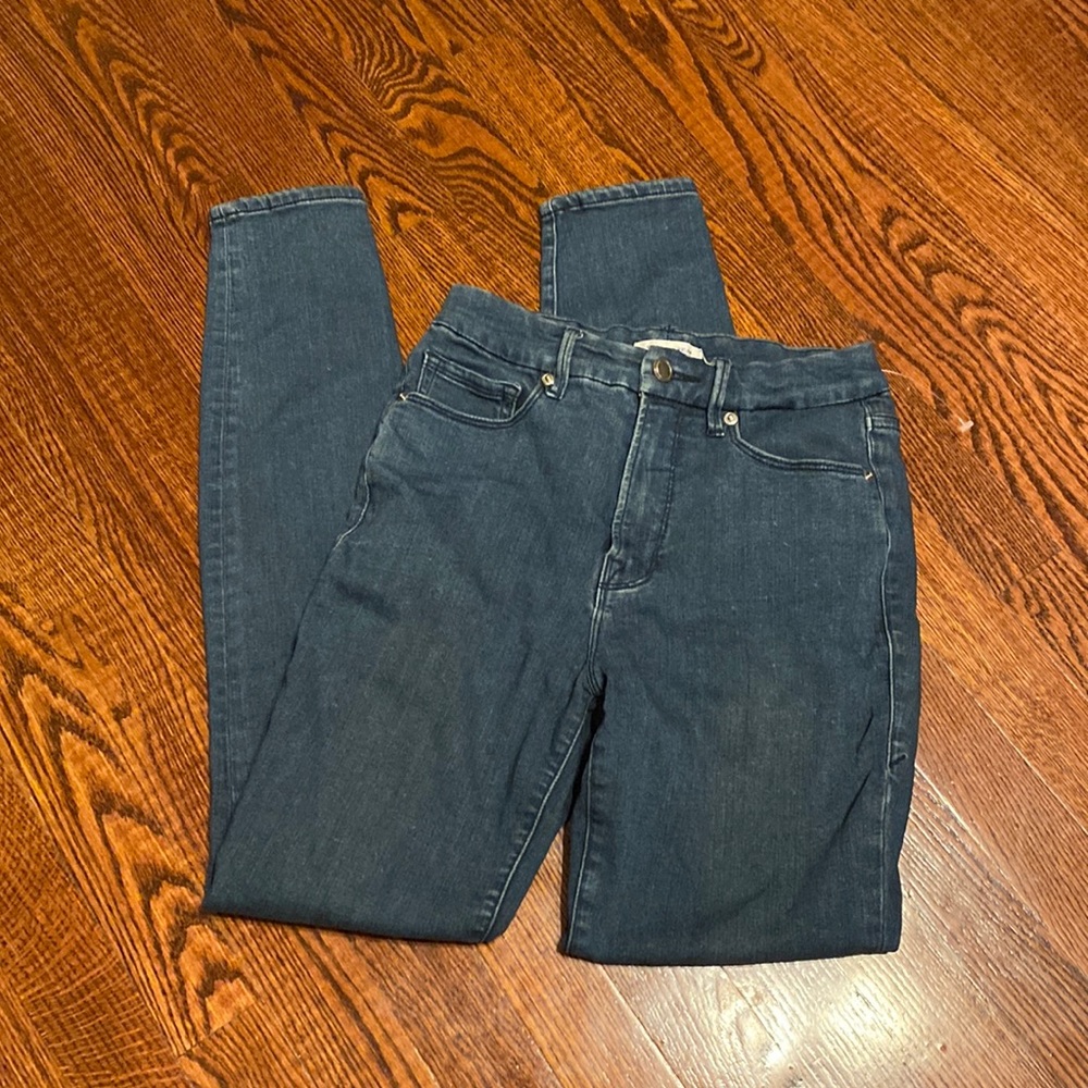 Good American High Rise Good Waist Skinny Jean
